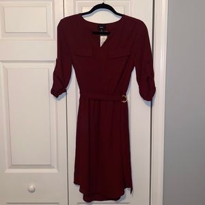 Mossimo Burgandy Dress